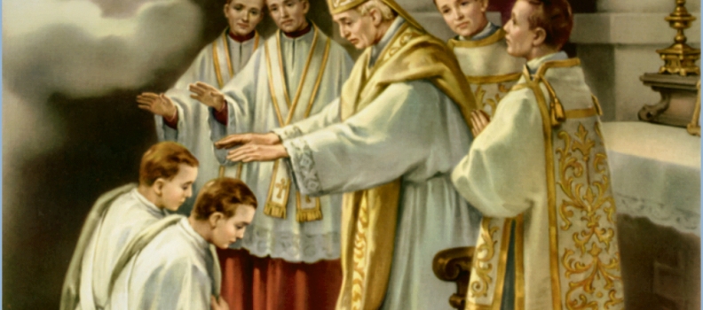 8º Encontro – Sacramento da Ordem – o sacerdócio